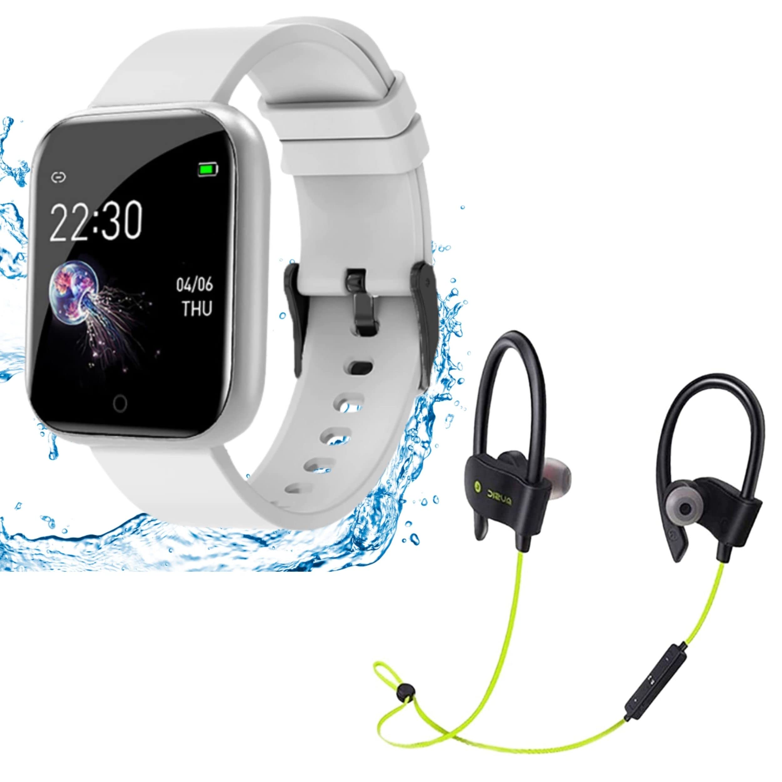 TechKing Waterproof Smart Watch ZX11 for Men Women Fitness Tracker