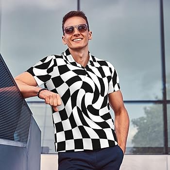 トップス NAMACHEKO Check-Pattern Polo Shirt Namacheko Check-Pattern Polo Shirt In Black - 40% Off