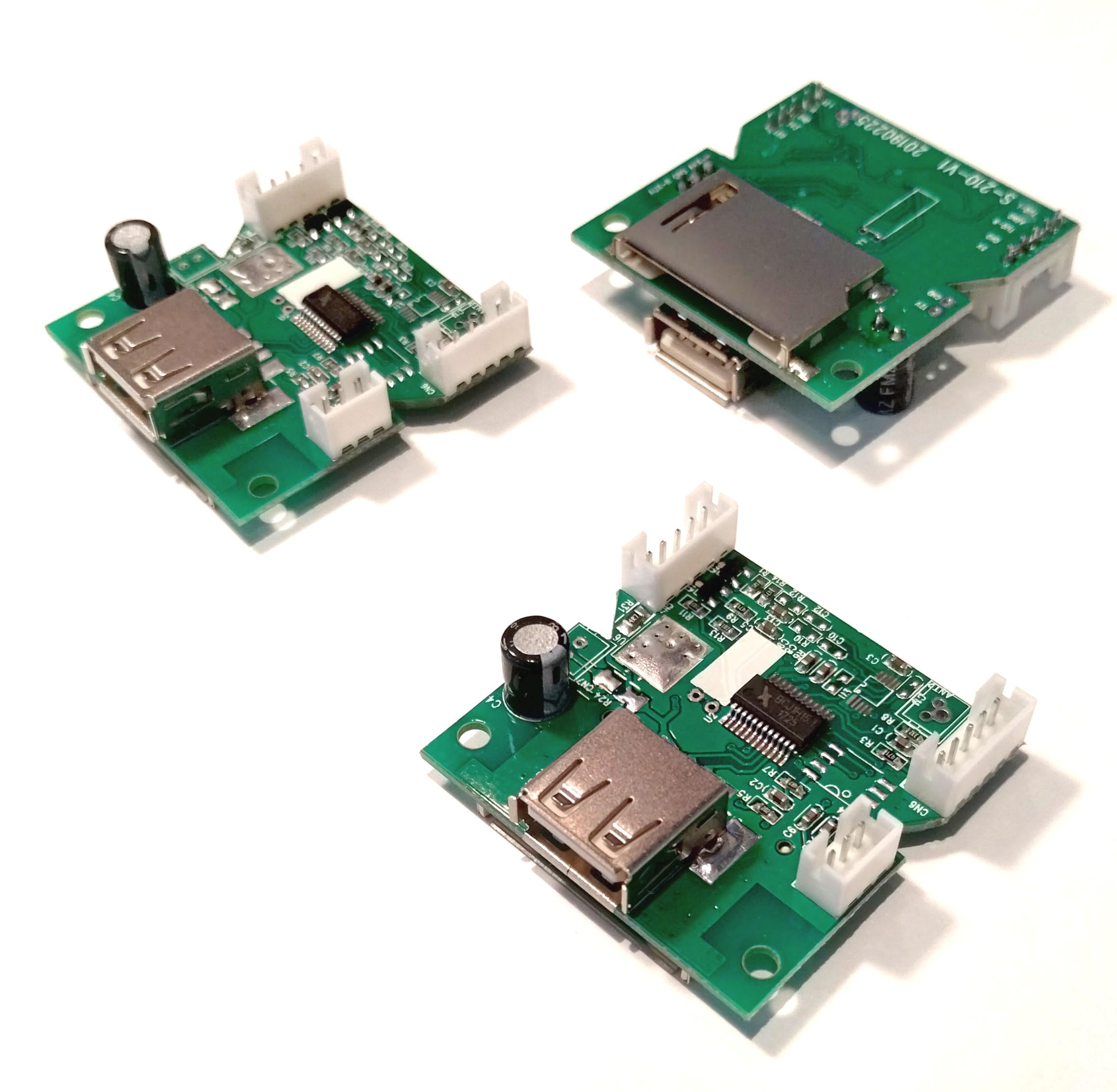 MP3-Decoderplatine Mit USB- Und SD-Karten-Slot – Inkl. Kopfhörerbuchse, Fertig Zum Einbau