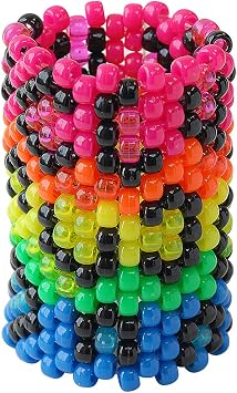 The Beadery 6499 Neon Brights Bead BOC,Multi Small