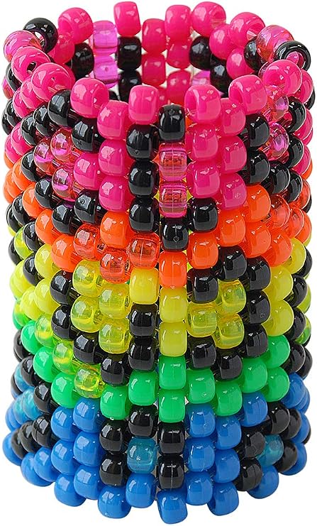 The Beadery 6499 Neon Brights Bead BOC,Multi Small