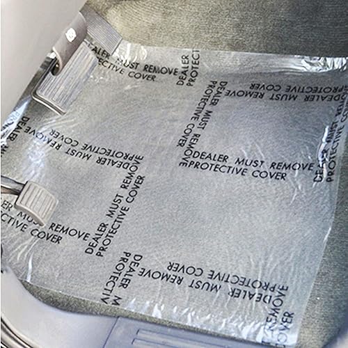 Miniatura 6 de Alfombrillas autoadhesivas para el piso del concesionario de automóviles deben quitar el texto de 4 mil de grosor (rollo de 300 pies)