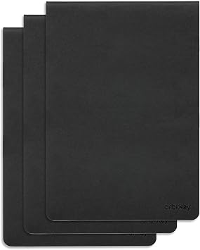 orbitkey Notepad | An A4 Notepad with Lined Pages | Printed with Soy Ink on Recycled FSC-Certified Paper and Bound with Cotton Thread | Compatible with Compendium A4