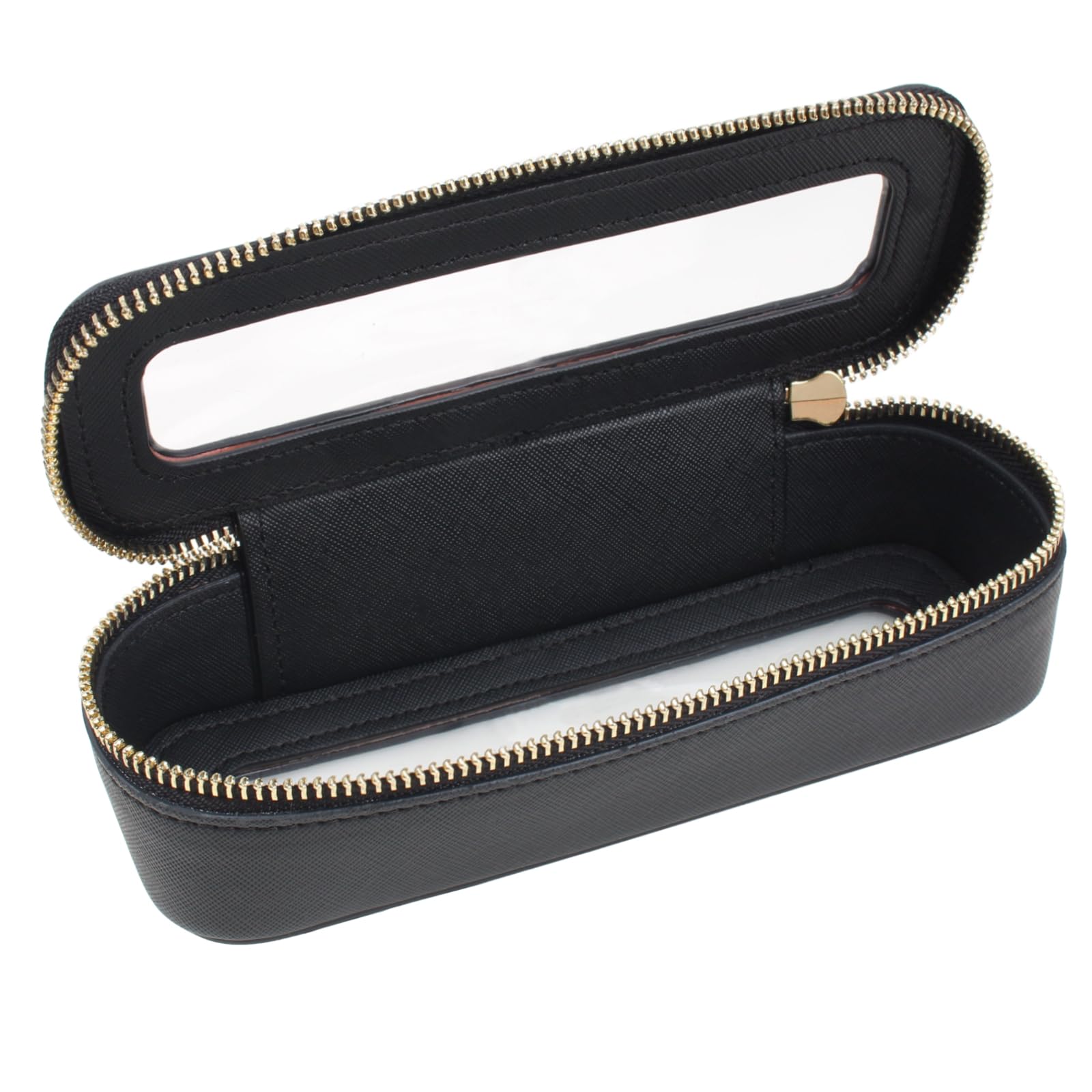 FFpaw Travel Clear Makeup Bag Set, TSA Approved Cosmetic Bag Case with Zipper Portable Makeup Pouch Toiletry Bag Traveling Cosmetic Organizer Storage