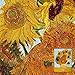 ArtKisser Vincent Van Gogh Sunflowers Wall Art(Vase with Twelve Sunflowers) Art Poster Print Framed Canvas Paintings Ready to Hang Yellow Wall Art for Bedroom Living Room 12