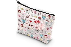 Eiffel Tower Paris Makeup Bag