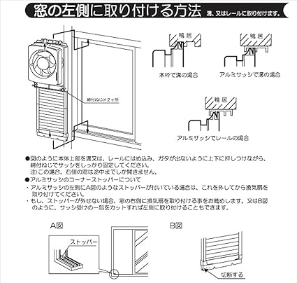 Amazon 日本電興 Nihon Denko 窓用換気扇 Fw g 換気扇