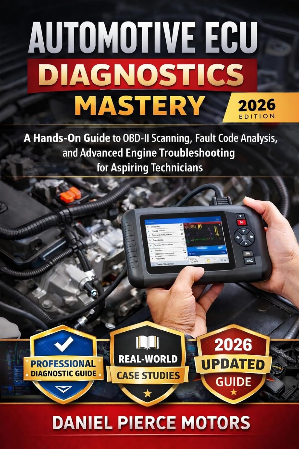 Automotive ECU Diagnostics Mastery : The Complete Hands-On Guide to OBD-II Scanning, Live Data Interpretation, Fault Code Decoding, and Professional Engine Troubleshooting
