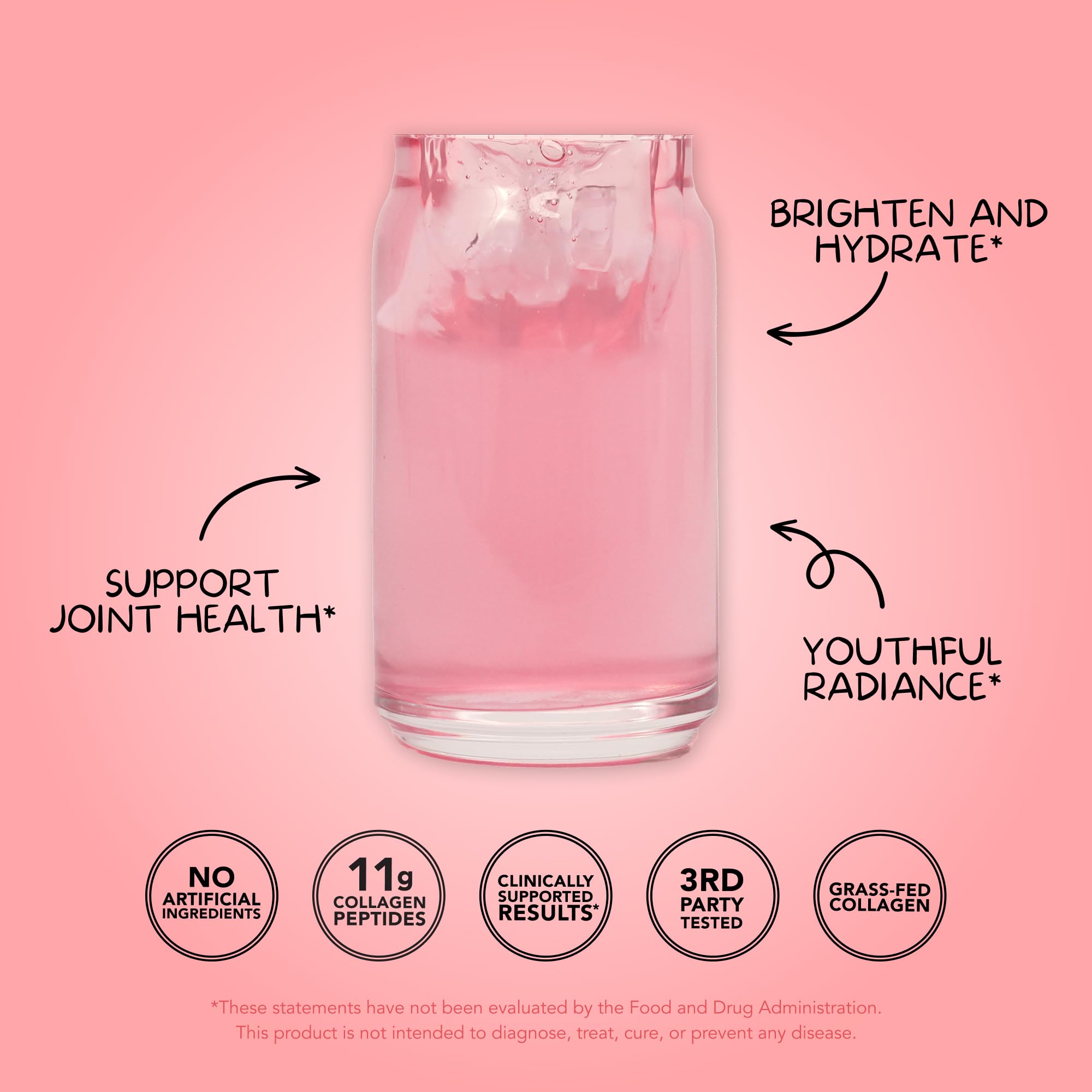 Clean Simple Eats Collagen + Beauty Blend, Strawberry Colada, 30 Servings — Amazon image 4