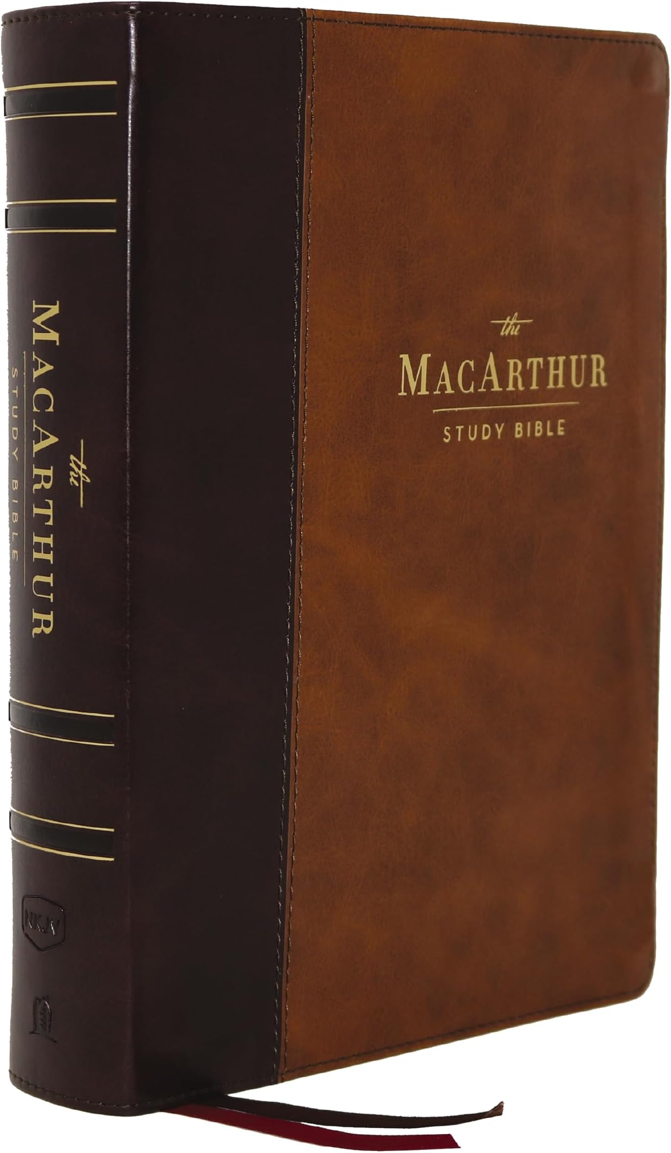 NKJV, MacArthur Study Bible, 2nd Edition, Leathersoft, Brown, Comfort Print: Unleashing God's Truth One Verse at a Time