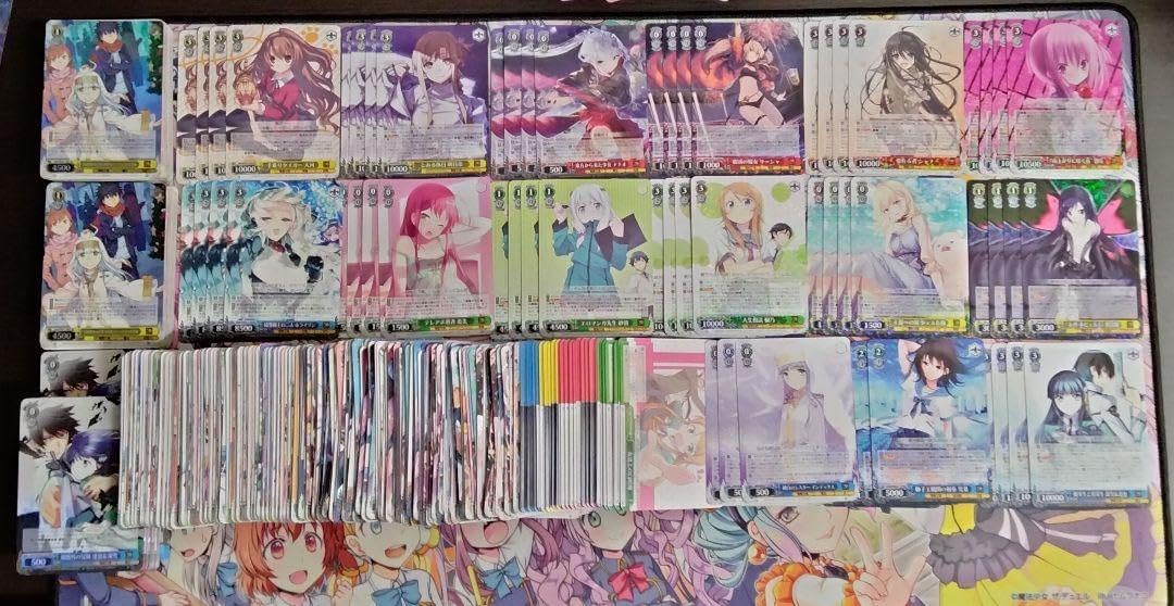 ヴァイスシュヴァルツ 電撃文庫 RR以下4コン+TD4コン ヴァイス