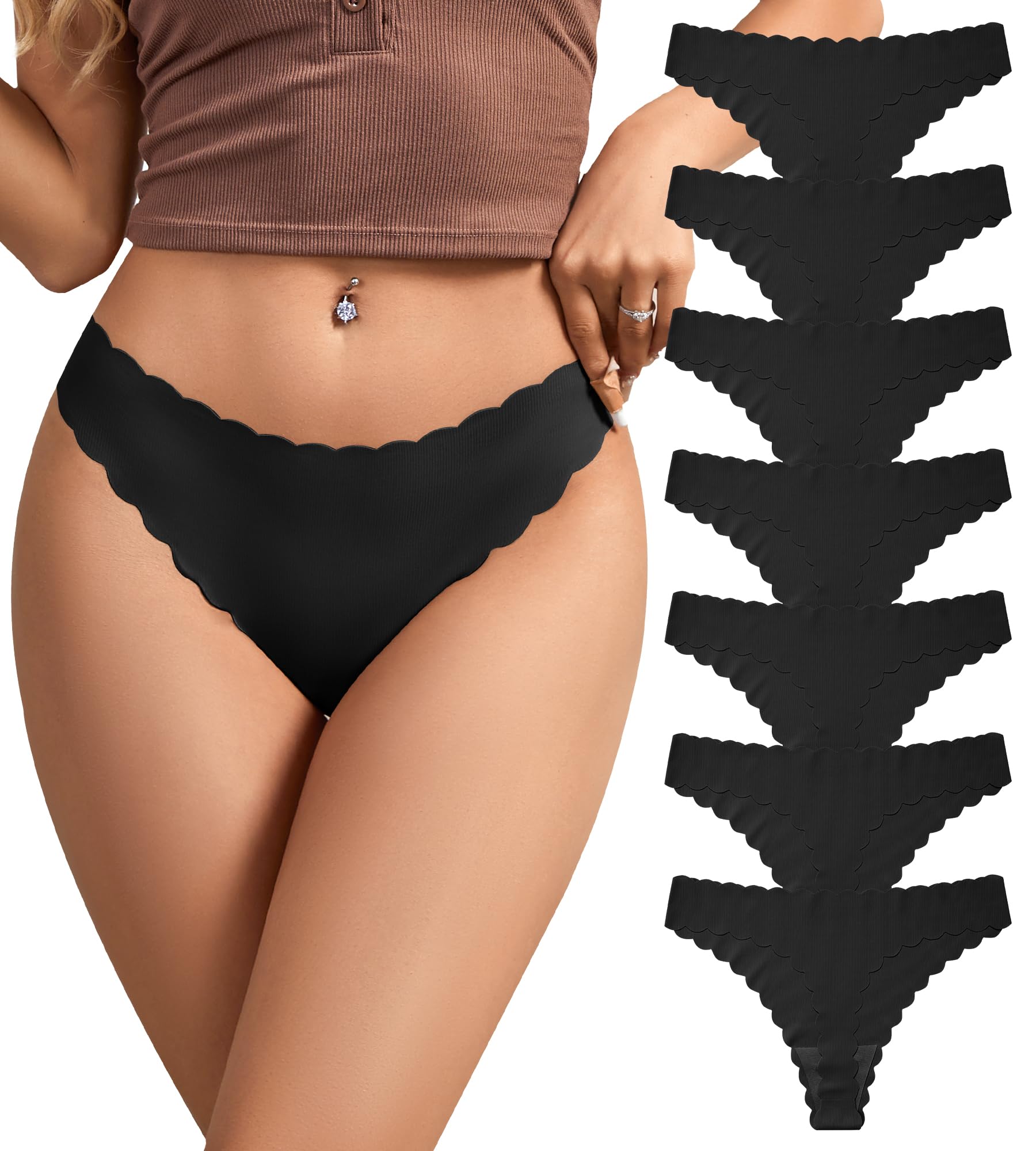 SHARICCA Wave Edge Thong