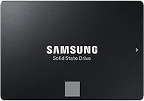SAMSUNG 870 EVO 4TB 2.5 Inch SATA III Internal SSD (MZ-77E4T0B/AM), Black
