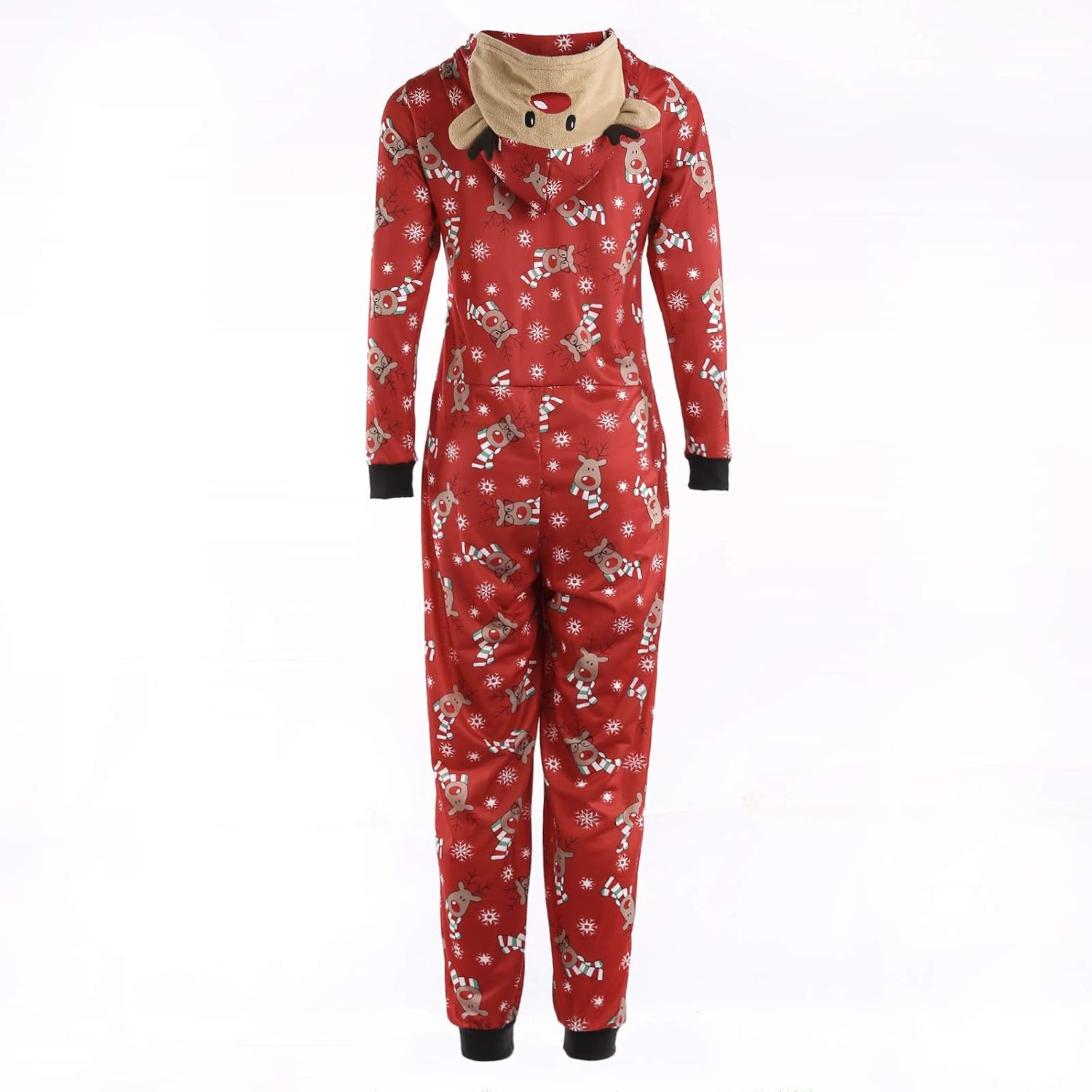 CIYCUIT Family Christmas Pjs Matching Sets Reindeer Onesie Pajamas for Family - Image 4