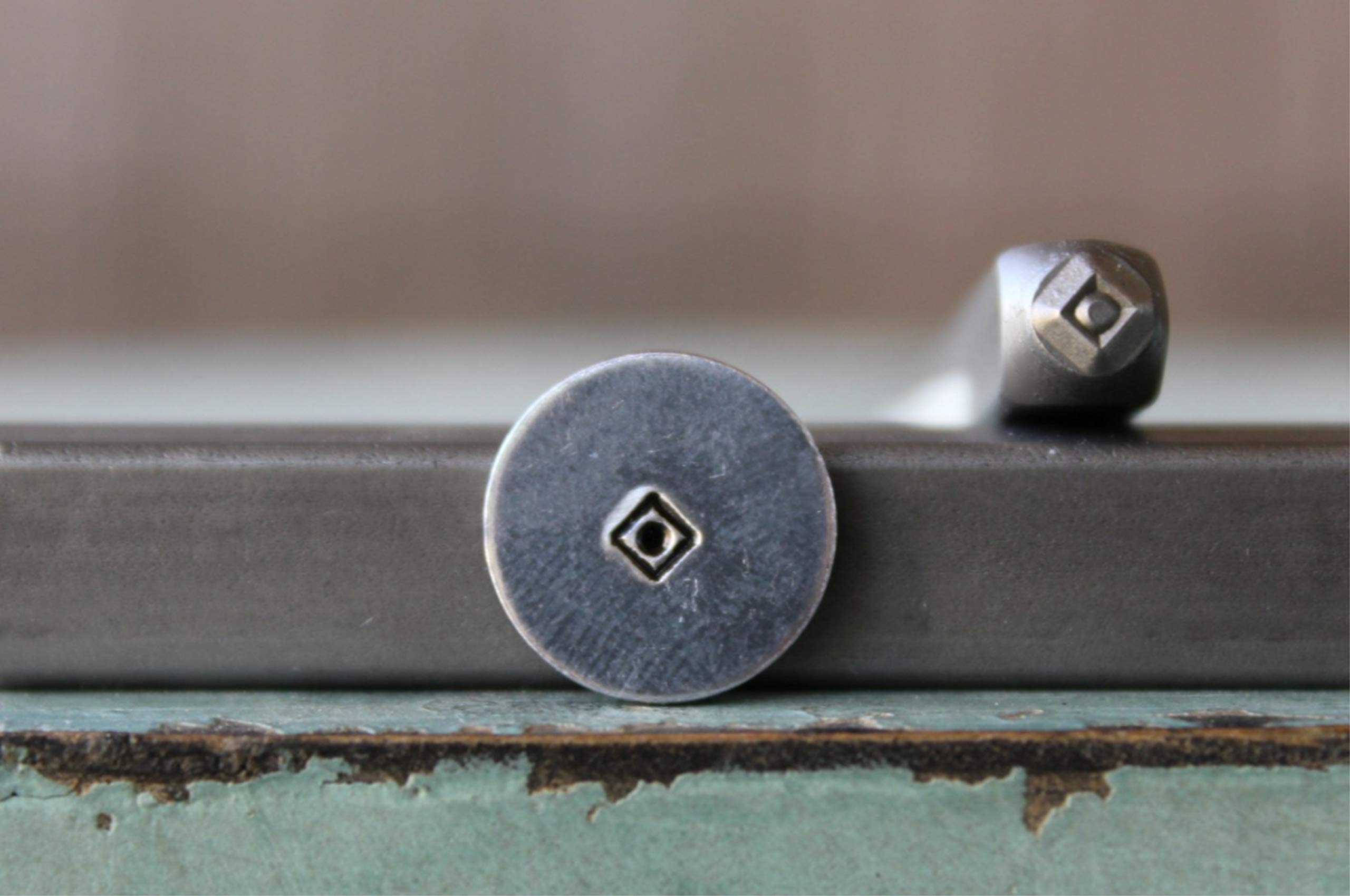 3mm Mini Southwest Marking Pattern 4 Metal Punch Design Stamp - Supply Guy - CH-392