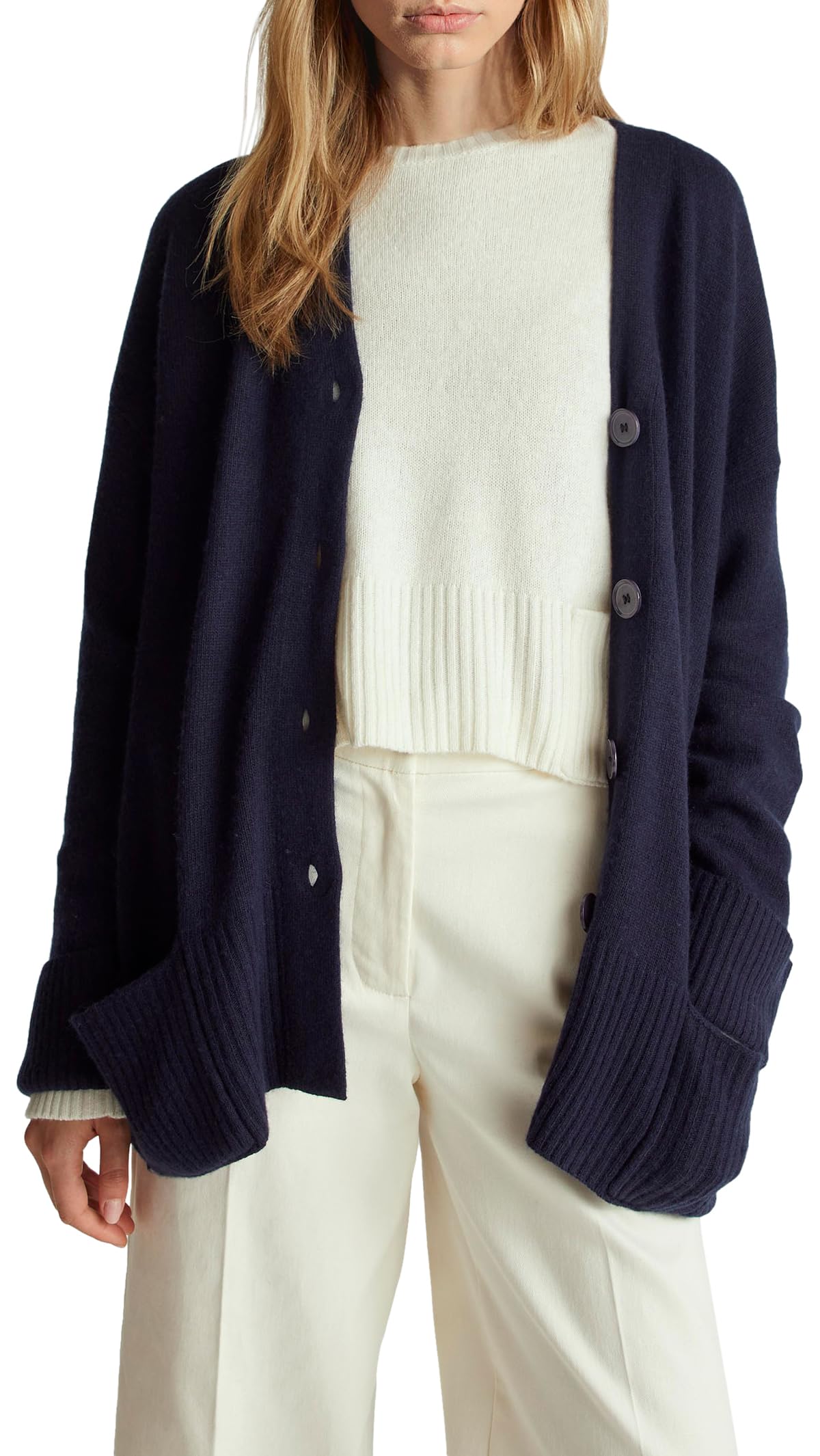 United Colors of Benetton Cardigan m/l, Blue, L