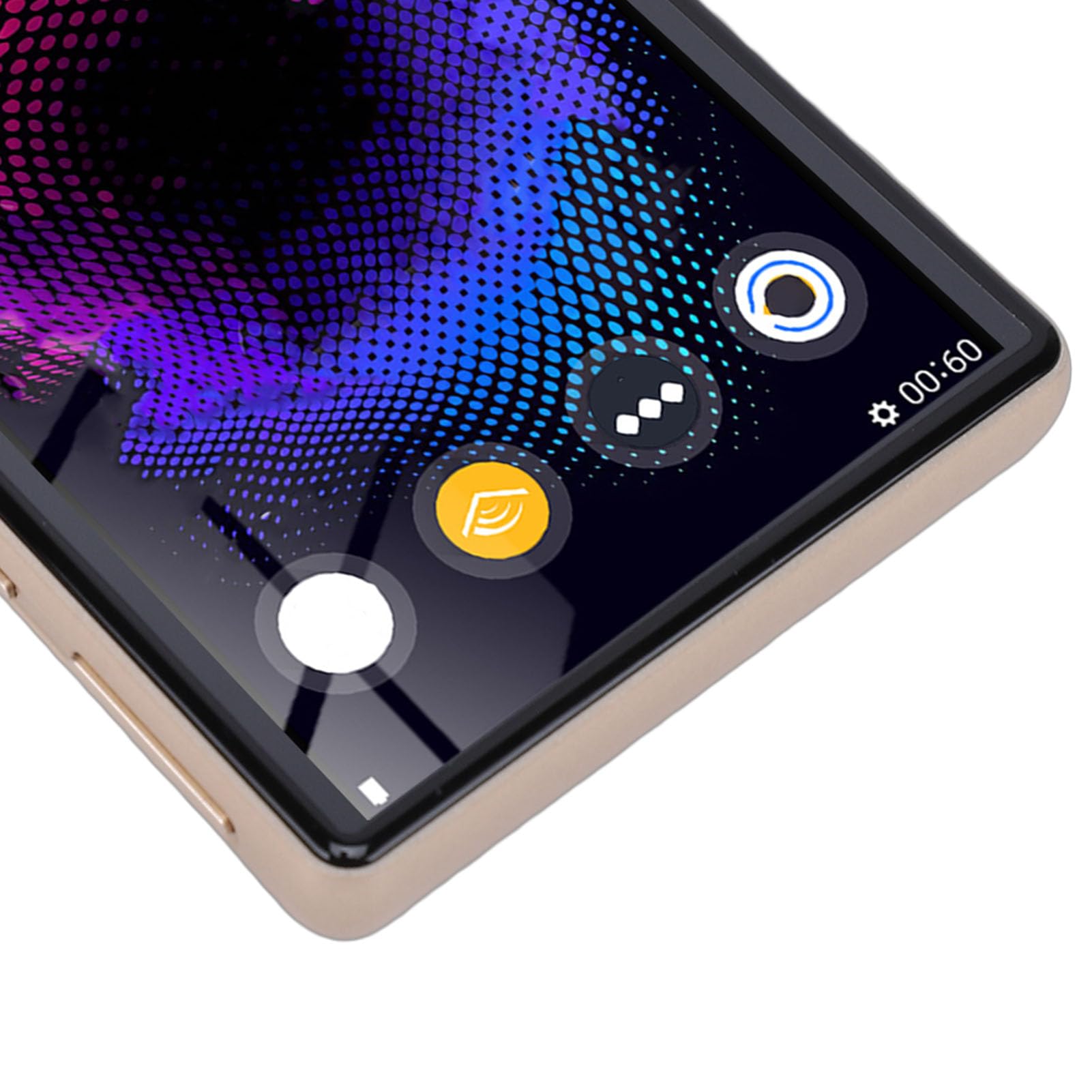 Pissente Reproductor MP4 HiFi con Reproducción en Línea y WiFi de Doble Banda para Niños, Soporte para y Audible, Reproductor MP3 de 192 GB con Altavoz Bluetooth 5.0 (Gold)