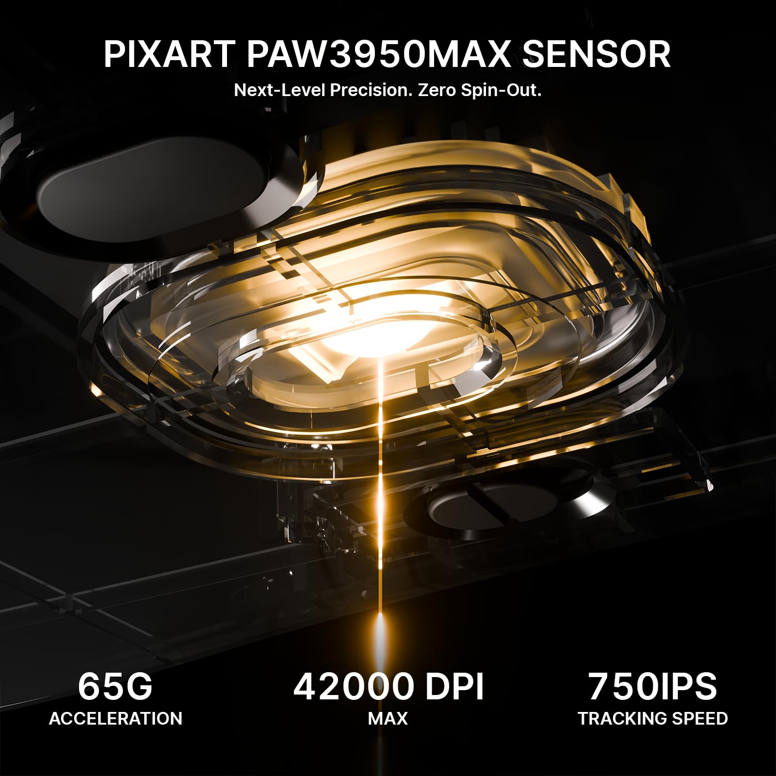 ATTACK SHARK V8 Mouse Gaming Wireless 8000Hz, Chip Nordic 54L15, Sensore PAW3950MAX, 59g SUPERLIGHT, 42000 DPI, 20000 FPS, Ergonomico, Bluetooth/2,4GHz/Cablato, Rivestimento Ice, PC/Mac, Bianco