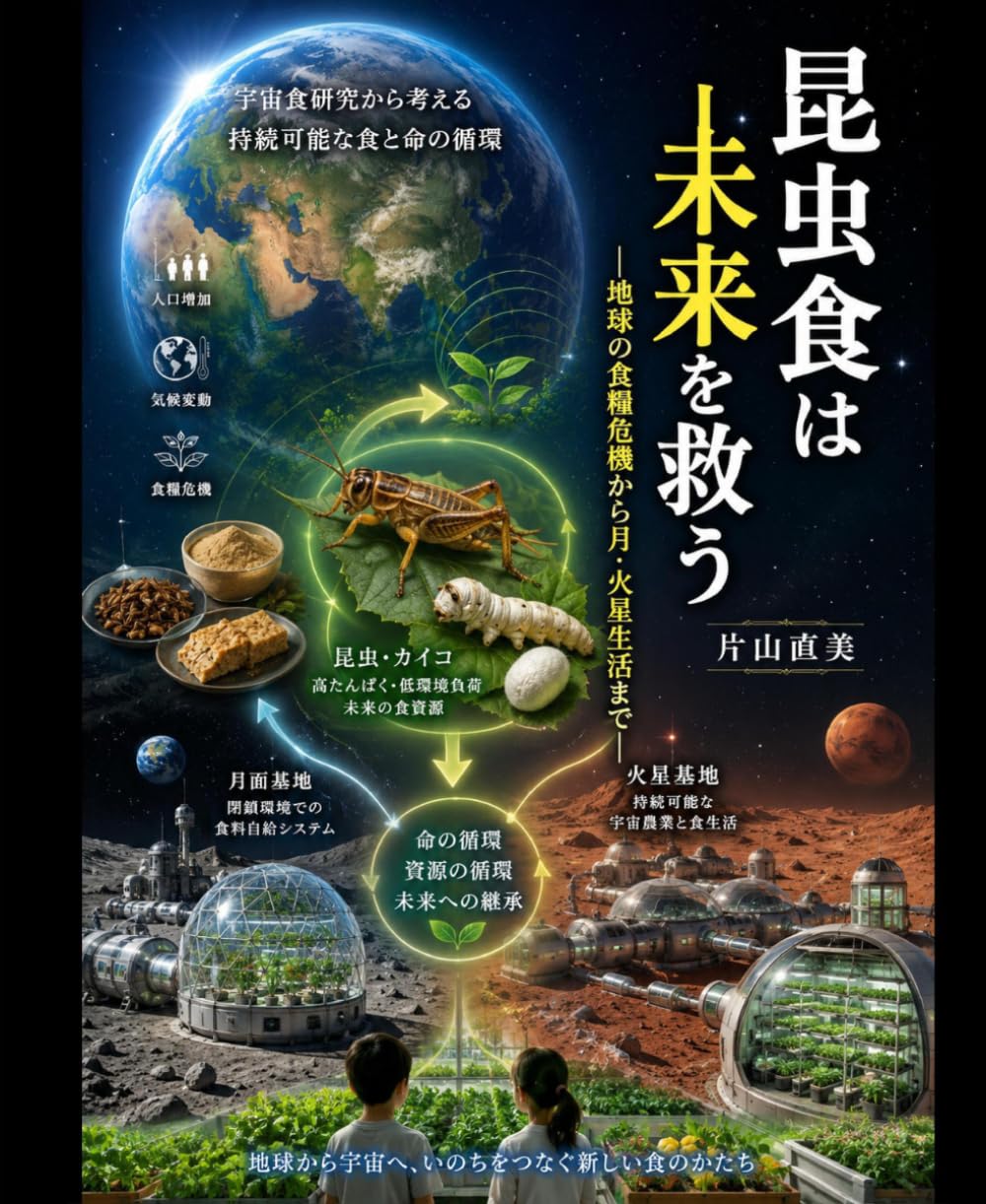 昆虫食は未来を救う ―地球の食糧危機から月・火星生活まで― 宇宙食研究から考える 持続可能な食と命の循環