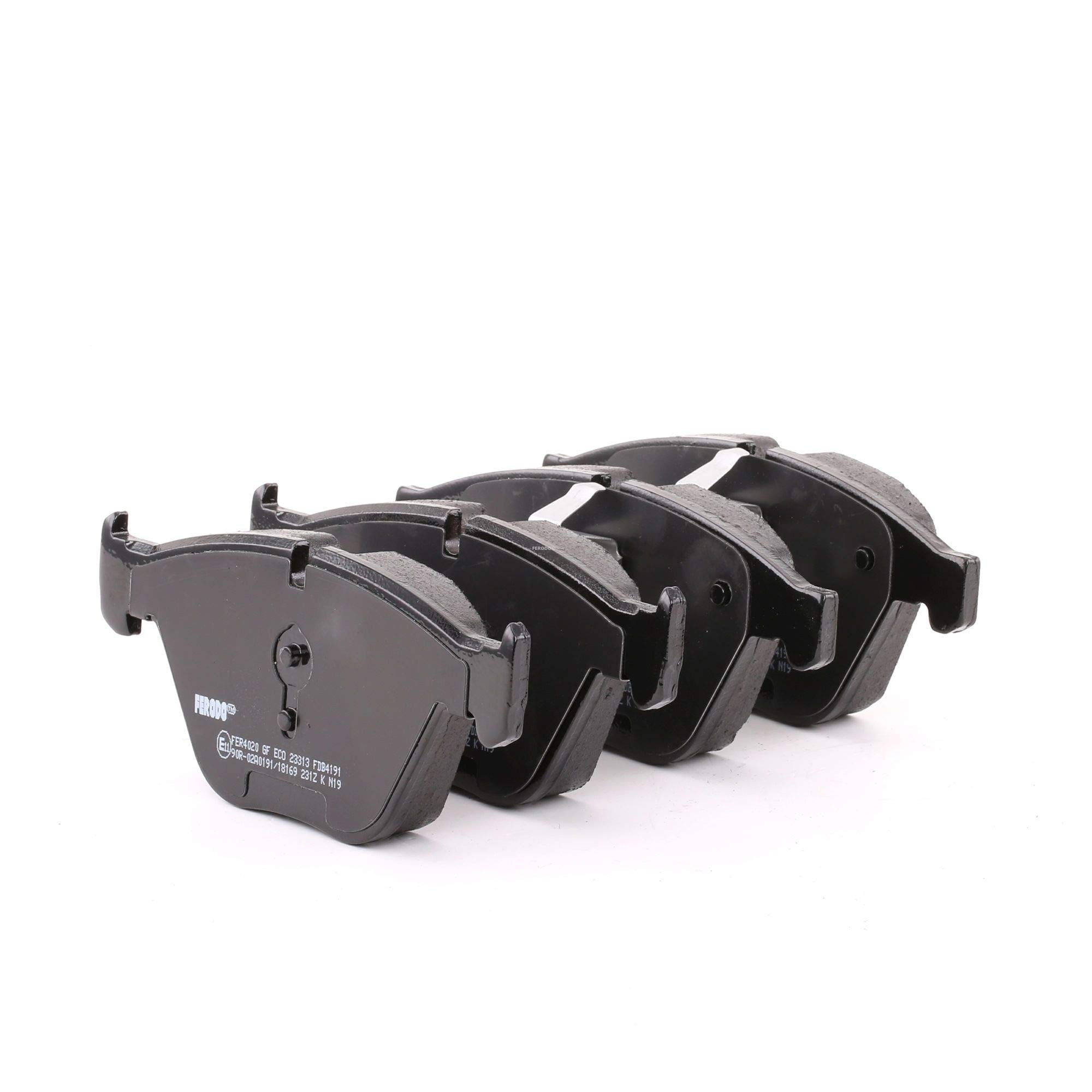 Ferodo Kit Pastiglie Freni Anteriore Predisposto Per Visualizzazione Avviso Usura Senza Accessori FDB4191-image