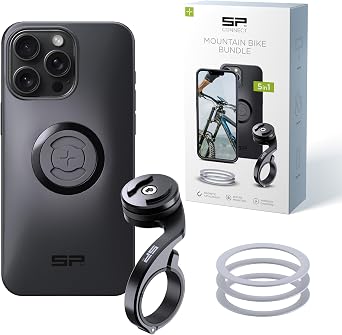 SP CONNECT SPC+ Mountain Bike Bundle | Compatible with iPhone 15 Pro Max | Bike Phone Mount | Cell Phone Holder