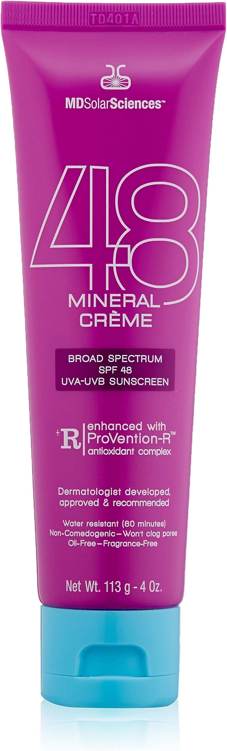 MDSolarSciences Mineral Crème Broad Spectrum SPF 48, 2 count