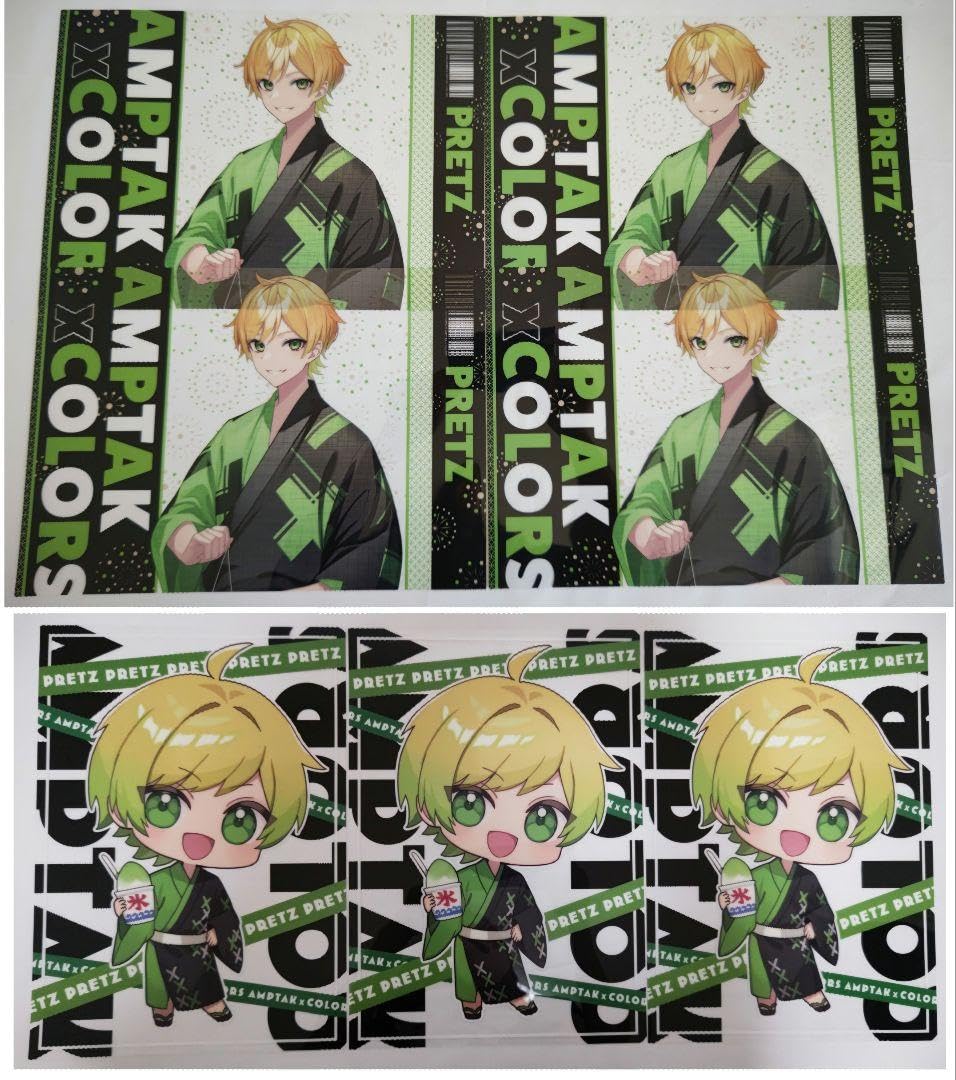 えびちゃん AMPTAK ぷりっつ クリアポスター Amazon.co.jp: AMPTAK ぷりっつ クリアポスター 2023 Summer ver