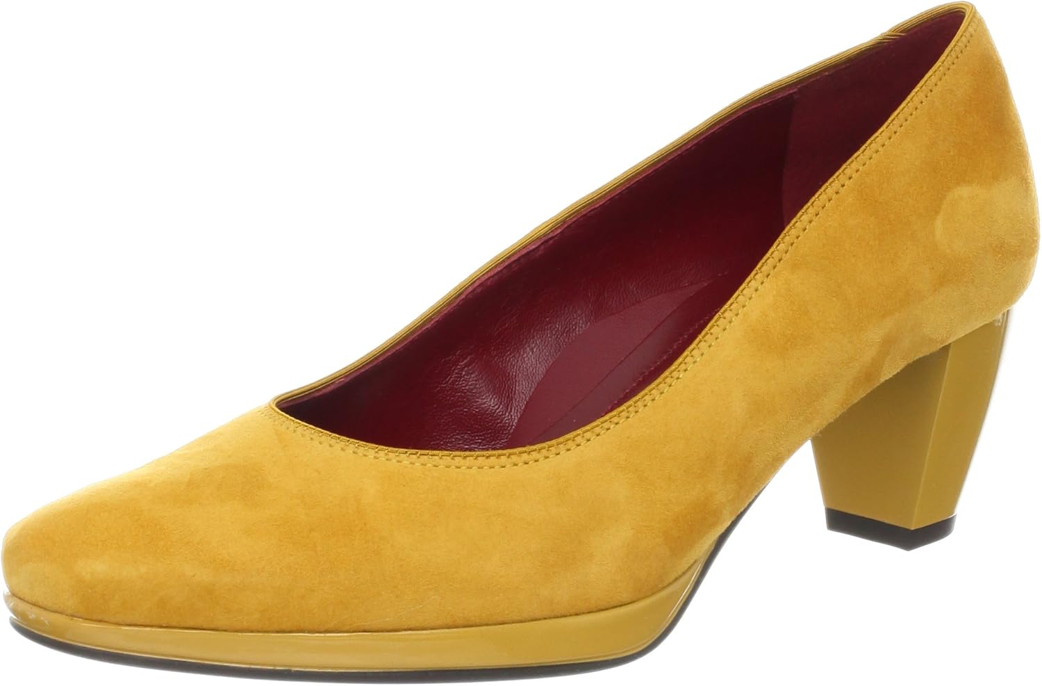ara Women's Tacy1 Pump,Yellow Suede,5.5 M US