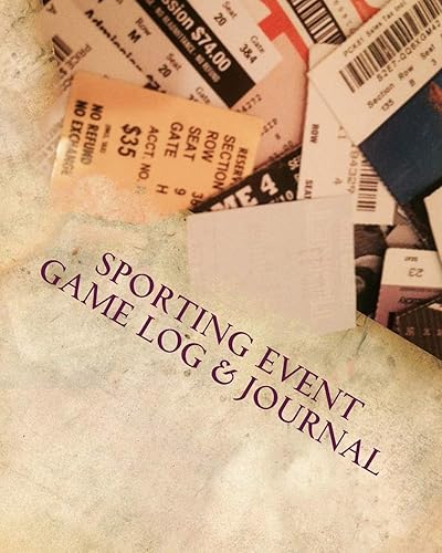 Sporting Event Game Log & Journal