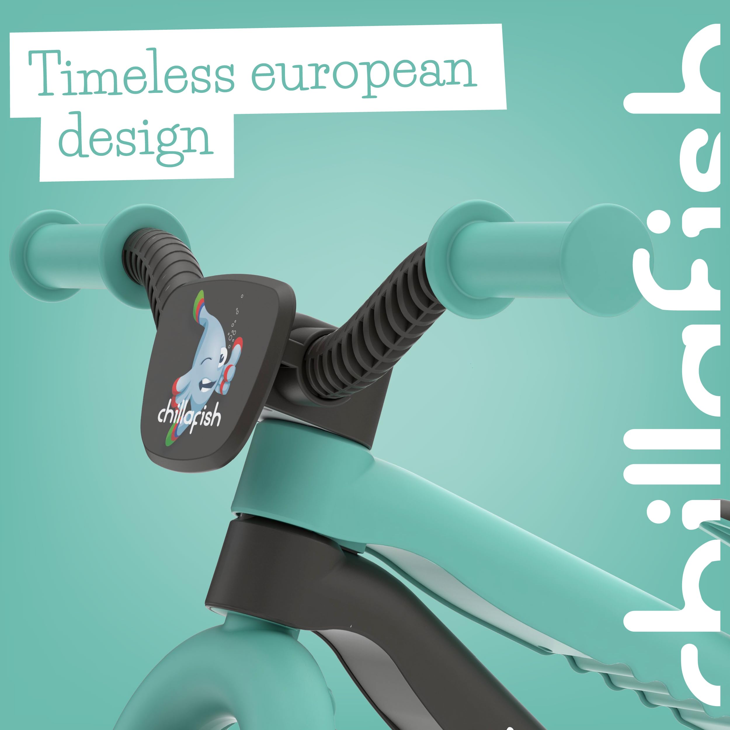 Chillafish BMXIE draisienne avec Frein à Pied, Roues Lumineuses, Version Moto ou Vroom pour Enfants de 2 à 5 Ans