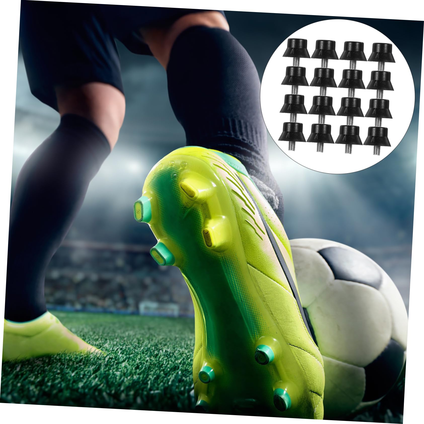 25 pezzi tacchetti da calcio ghette da calcio lacci for scarpe da calcio tacchetti da calcio tacchetti da golf tacchetti da calcio for uomo suole di ricambio for scarpe da calcio cancella scarpe da gi