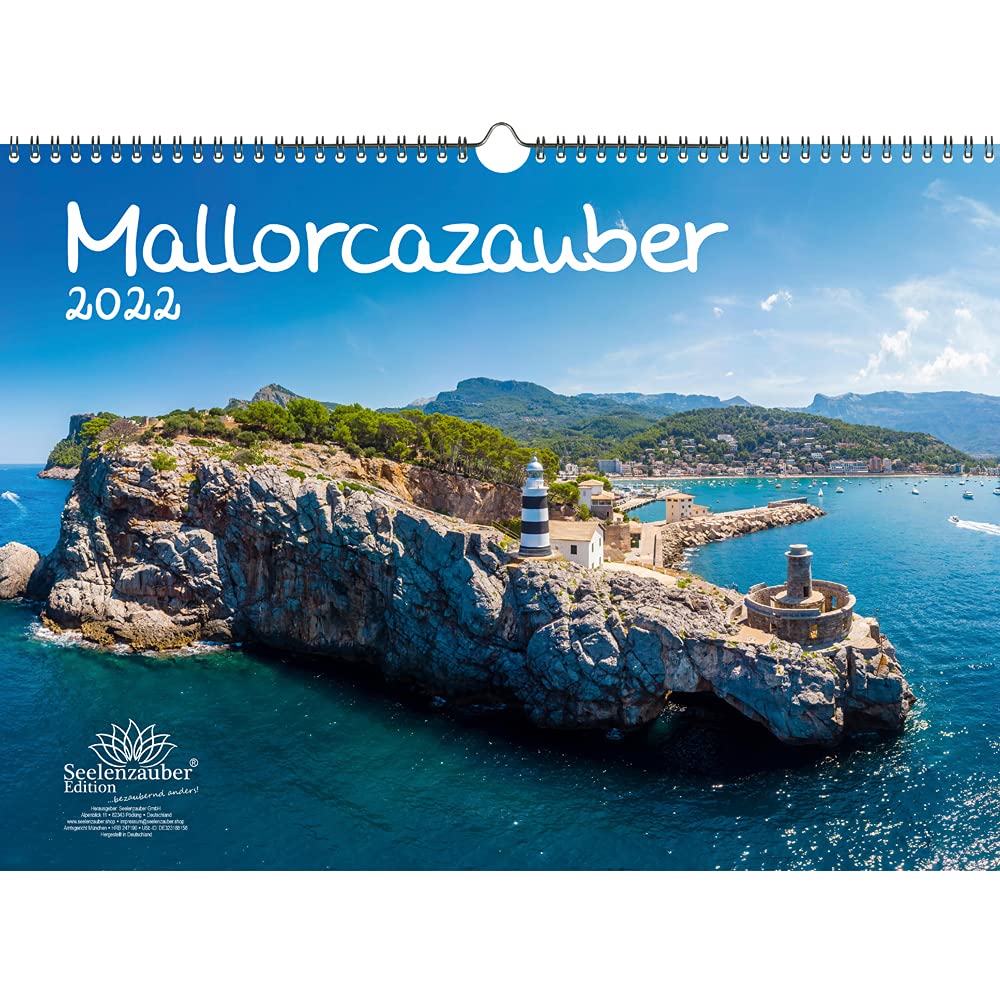 SeelenzauberMallorcazauber DIN A3 Calendar for 2022 Mallorca