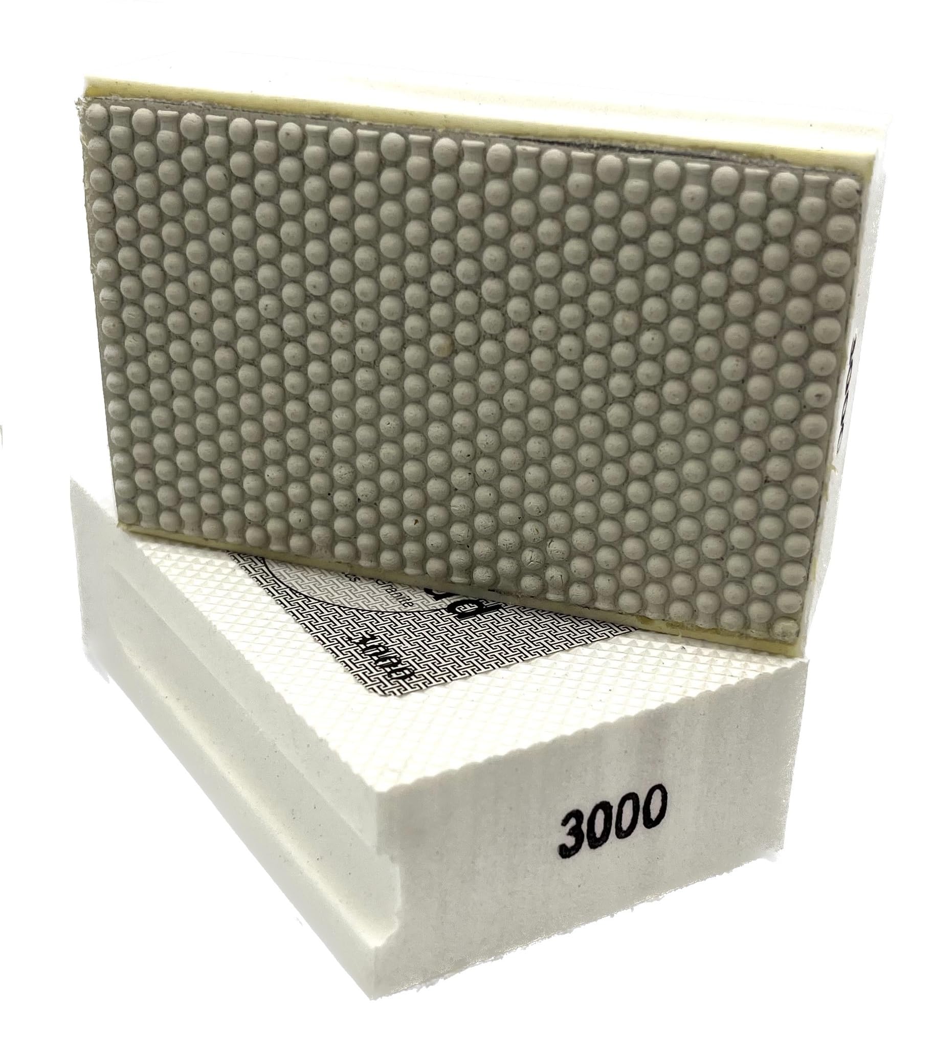 Diamante Handpad - Set di 7 fogli abrasivi (60, 100, 200, 400, 800, 1500, 3000)