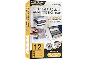 12 Unparalleled Hand Roll Up Compression Travel Bags