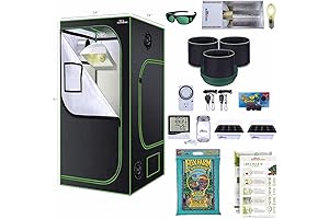 TheBudGrower Complete All-in-One Home Grow Solution 2x2x6ft Indoor Grow Tent Kit
