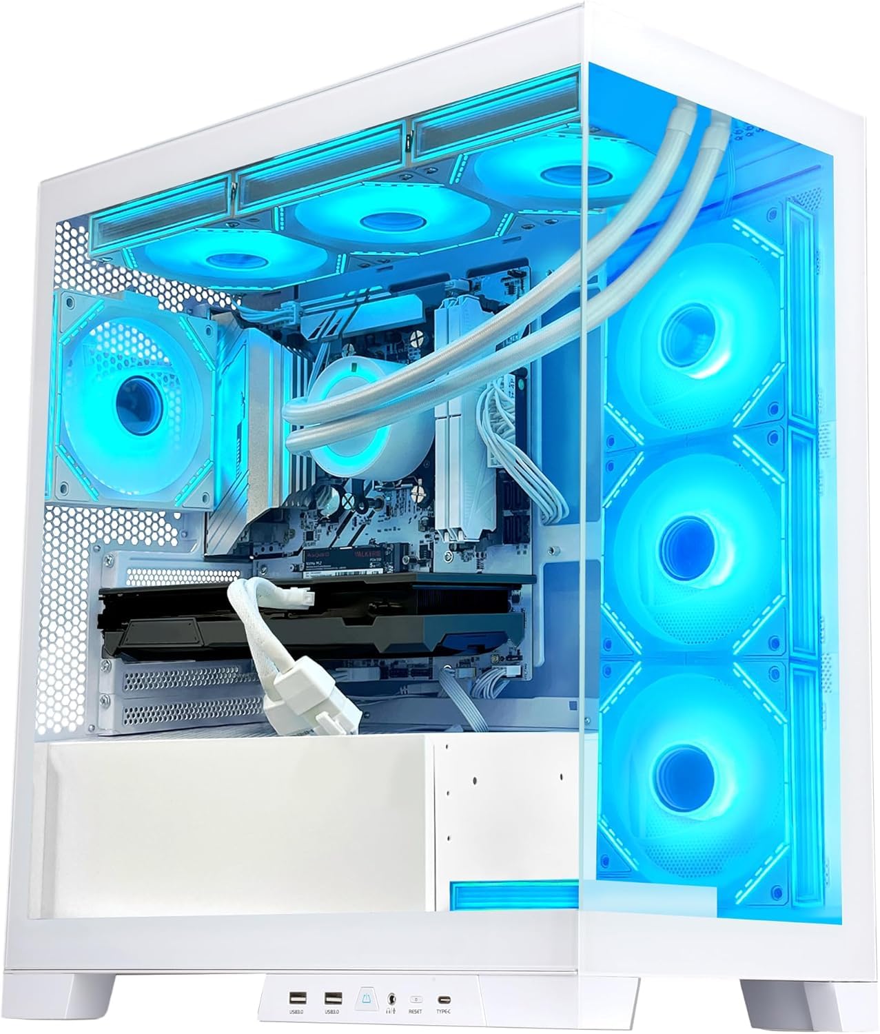 Amazon.com: PC para juegos AMD Ryzen 7 7800X3D 4.2GHz, AMD Radeon