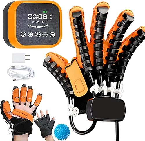 Miniatura 1 de GAOXIAO Rehabilitation Robot Gloves for Stroke Hemiplegia Patients, Hand Recovery Trainer Equipment, Exerciser Aids Robotic Glove, Finger Movement