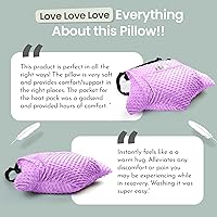 Vista 5 de MOYOAMA Almohada de histerectomía poscirugía para recuperación de histerectomía imprescindible - Almohada de cirugía para abdomen, almohada