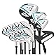KVV Premium Right Hand Golf Club Set 11-Piece Set for Women, Including Driver, Fairway, Hybrid, 5#-P# Irons, Putter Steel Shaft Regular Flex Golf Clubs, Without Golf Bag Product Image 1