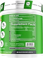 Vista 2 de NutraKey BCAA Optima - Complejo de recuperación post entrenamiento, sin azúcar, sin carbohidratos, ayuda para la recuperación, ponche de frutas