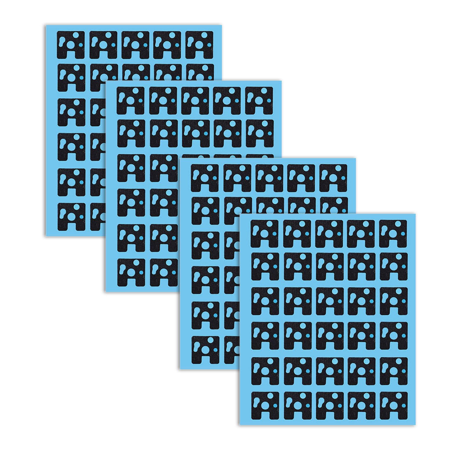 120Pcs / Pack Mechanical Keyboards Switches Sticker Film Shafts Gaskets Sticker PES Materials Shafts Underpad Hot Plug Underpad