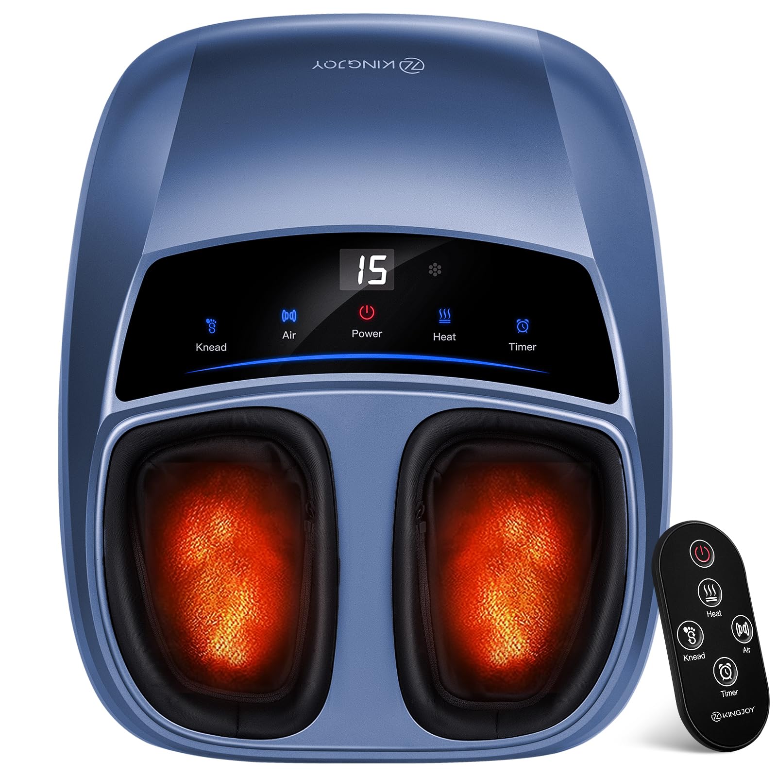 Photo 1 of KINGJOY Foot Massager with Heat - Professional Shiatsu Deep Kneading for Neuropathy & Plantar Fasciitis Relief | 2026 Upgraded Model | Gifts for mom