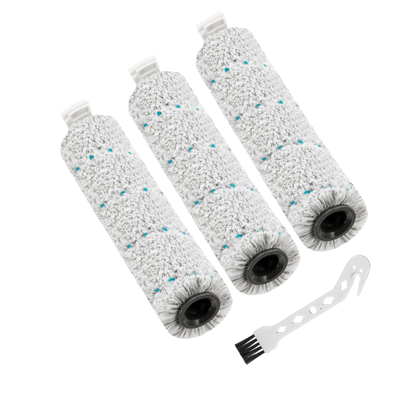 Msioytog Multi Surfaces Brush Rolls and Fine Meshes Replacement Part for 2554 2554A 2590 2593 2596 Vacuum Parts Enduring Vacuum Cleaners Roller Brush and Filter Replacement Parts