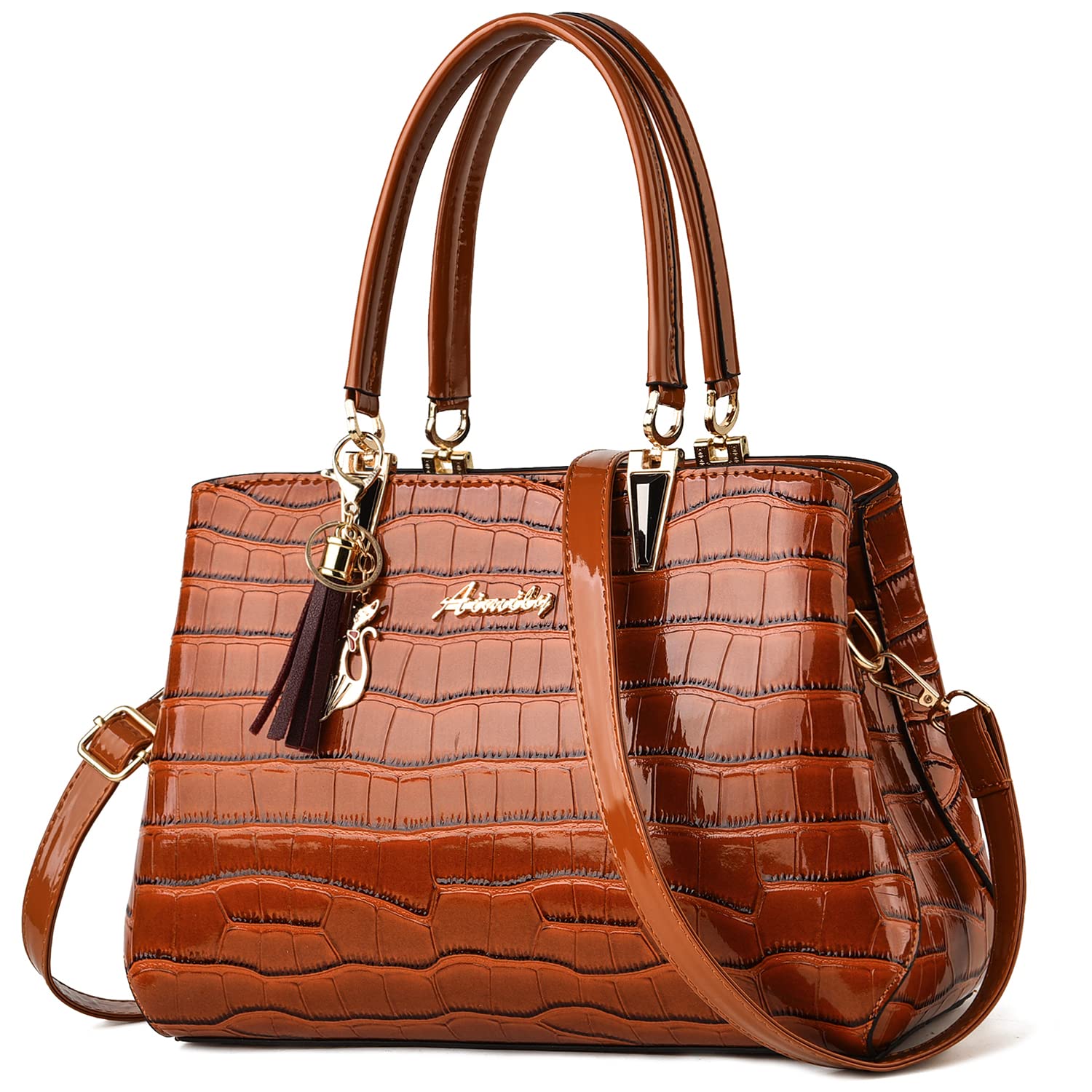 ALARIONWomens Purses and Handbags Shoulder Bag Ladies Designer Satchel Messenger Tote Bag