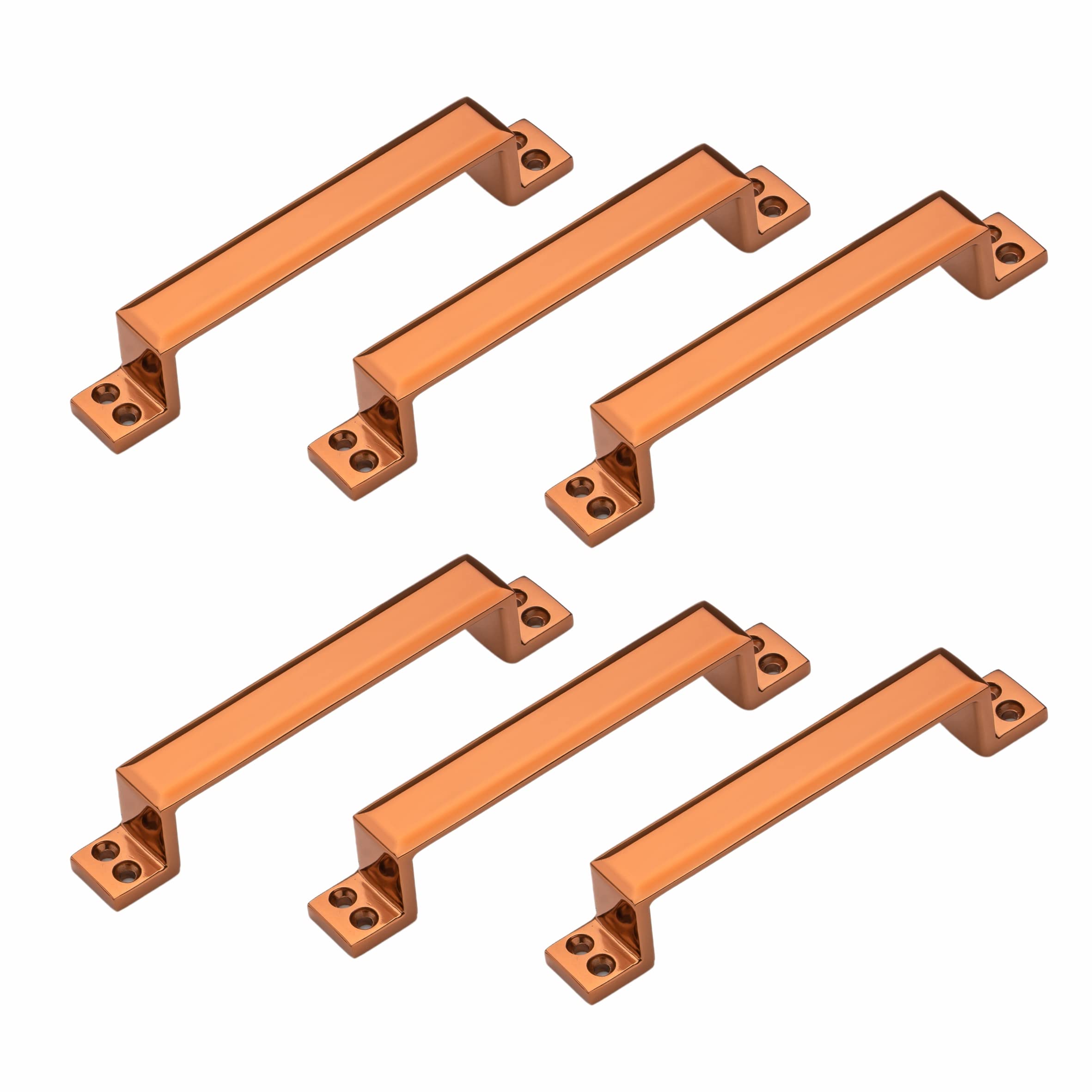 LAPO 6 Inch Cabinet Pull Handle for Kitchen/Furniture Drawer Handle/Cupboard Wardrobe Handle/Window Handle (Rose Gold Finish) Pack of 6 (B0C3RPYDY3) Amazon Price History, Amazon Price Tracker