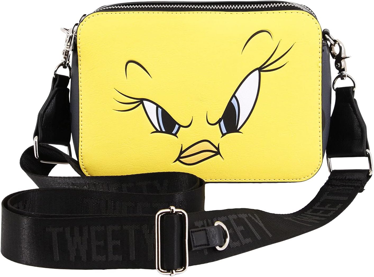 Looney Tunes Tweety Trouble-IBiscuit Shoulder Bag, Yellow, 21 x 15.5 cm