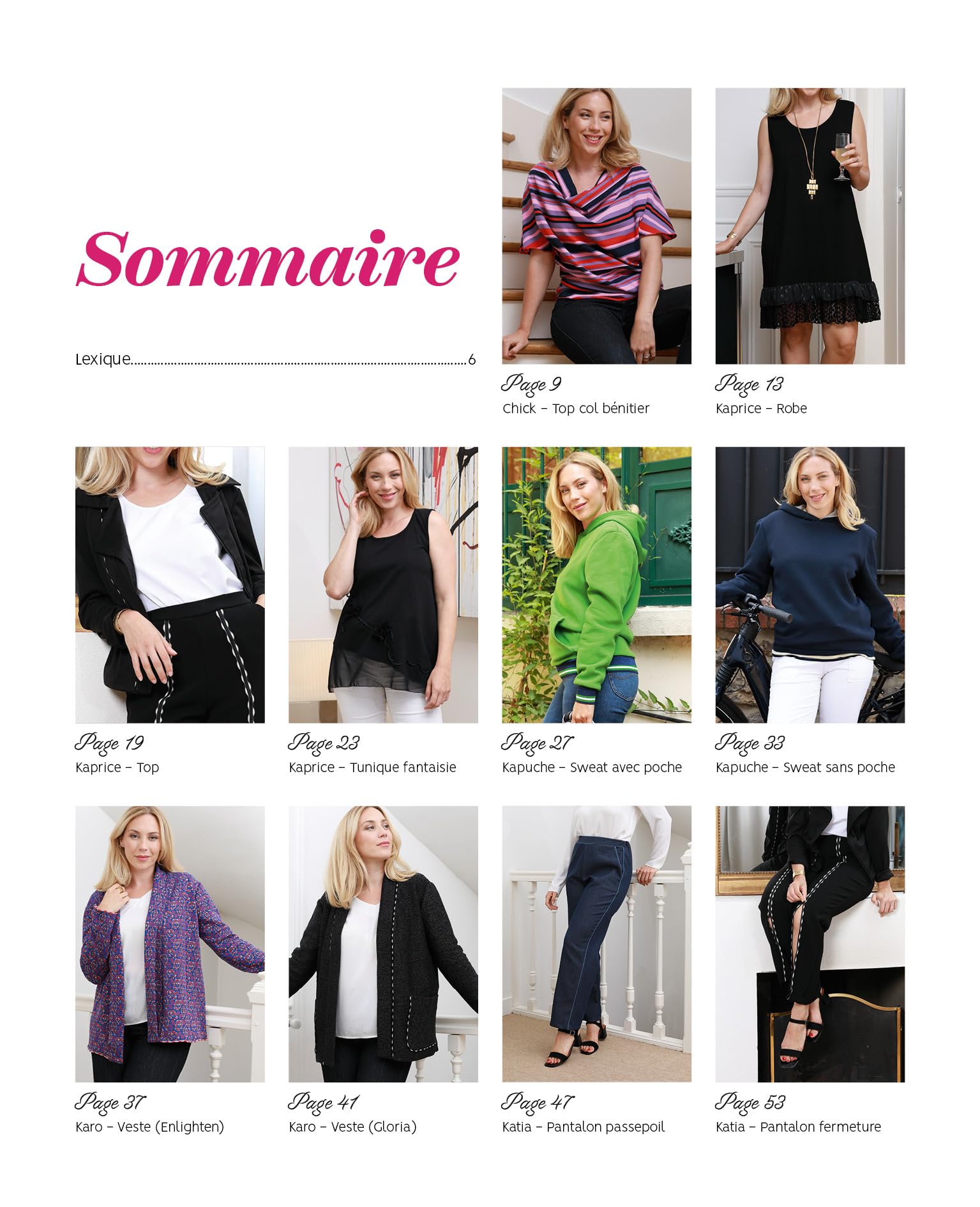 Je couds à la surjeteuse et à la recouvreuse: 16 modèles et techniques de base en photos