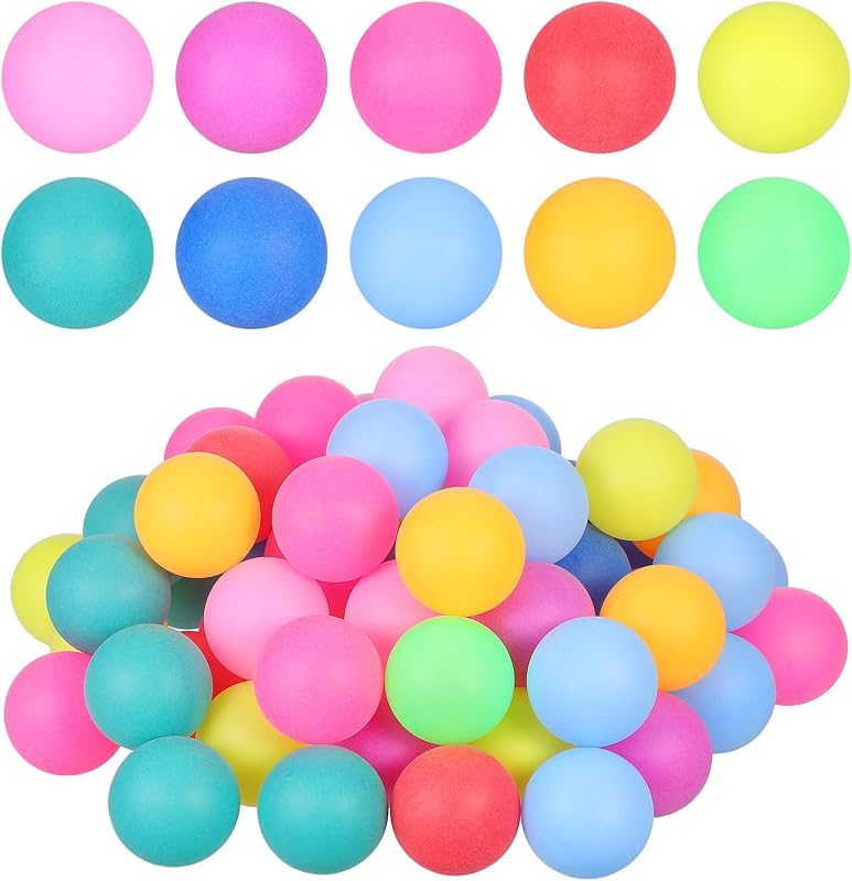 SEWACC 150pcs Colored Table Tennis Balls Multi-Function Party Game Balls for Lottery Entertainment Activity
