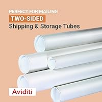 Vista 3 de Tape Logic - Tubos para envío por correo, Blanco, 24