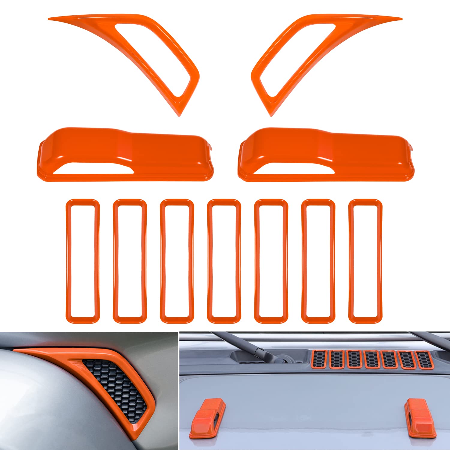 Amazon.com: Bonbo Hood Vents & Engine Hood Hinge & Side AC Vent